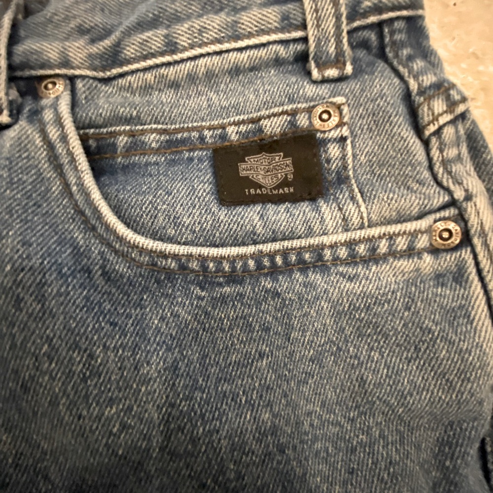 Harley-Davidson button up jeans